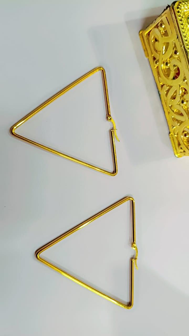 Trosskart Hoop Earrings Set,Anti-Tarnish, Hoop Earrings Combo, Hoops Earrings & Hoops Earrings 1 Pair Set ✨ - Image 2