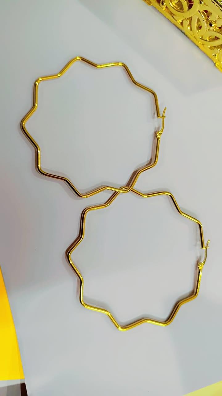 Kana Silver Hoop Earrings - Image 6